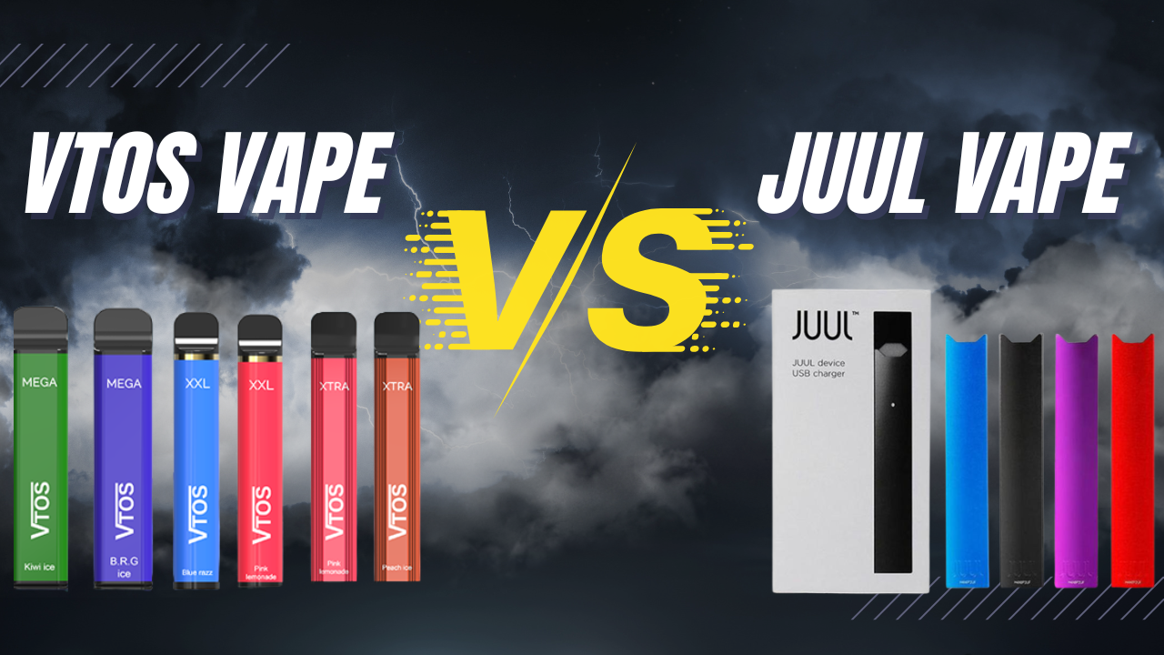 VTOS Vape Pen vs JUUL Vape Pod